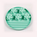 Pet Snuffle Mat round Slow Feeder Pad - Silicone Suction Cup Dog Feeding Mat, Anti-Choke Cat Food Bowl,